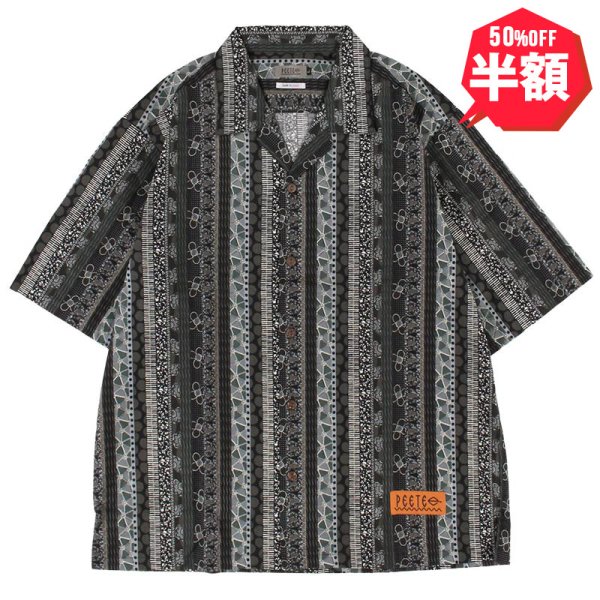 画像1: 【半額】【ラストLのみ】PeeTee. (ピーティー) “AFRICAN BATIK S/S SHIRTS” (1)