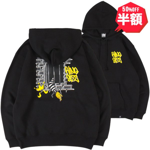 画像1: 【半額】KINGSIZE（キングサイズ）“KS PRISON HOODY” (1)