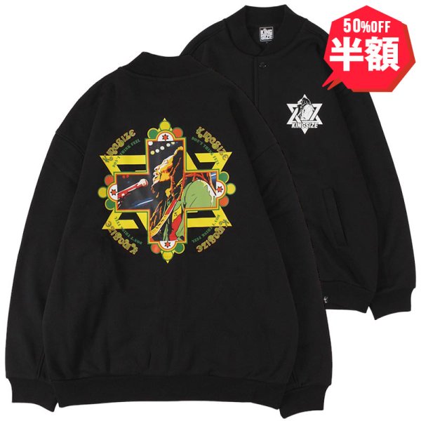 画像1: 【半額】KINGSIZE（キングサイズ）“BLACK WOMAN SNAP JACKET” (1)