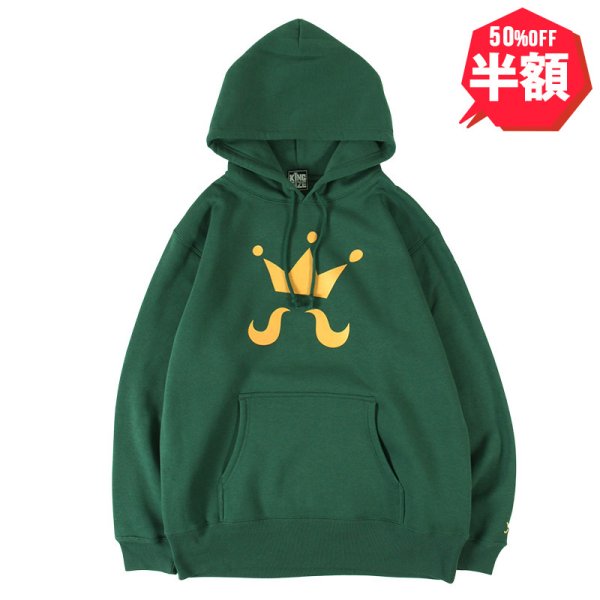 画像1: 【半額】KINGSIZE（キングサイズ）“HiGE HOOD SWEAT” (1)