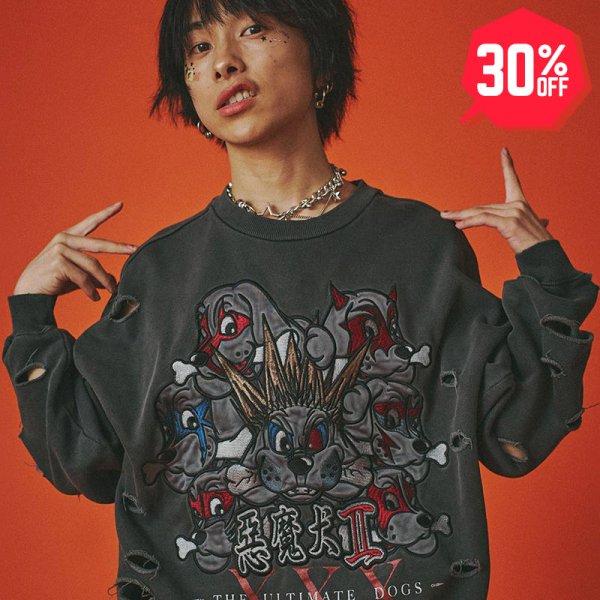 画像1: 【30%OFF】GALFY(ガルフィー) “小暮スウェット” (1)