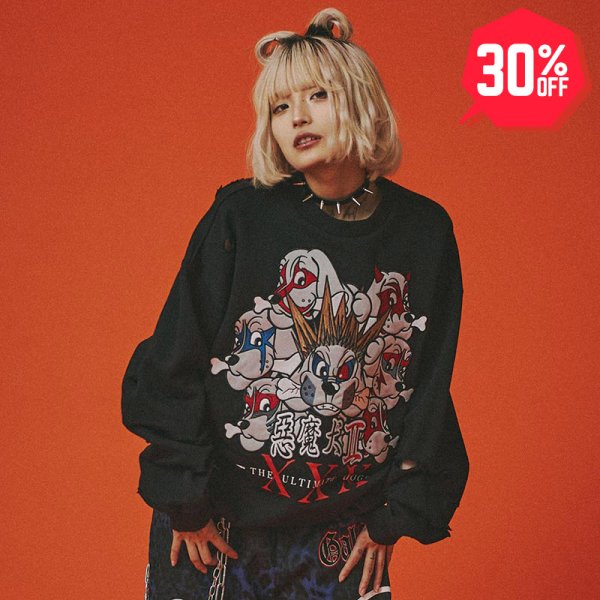 画像1: 【30%OFF】GALFY(ガルフィー) “小暮スウェット” (1)