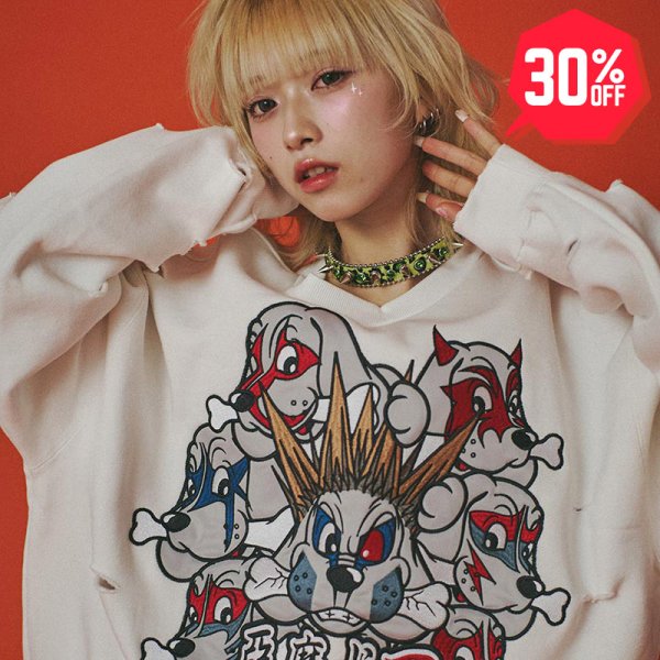画像1: 【30%OFF】GALFY(ガルフィー) “小暮スウェット” (1)