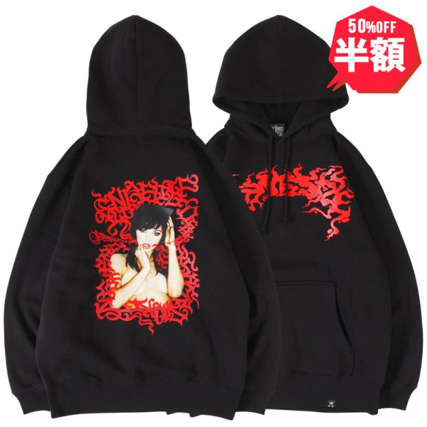 画像1: 【半額】KINGSIZE（キングサイズ）“BAD GYAL HOOD SWEAT” (1)