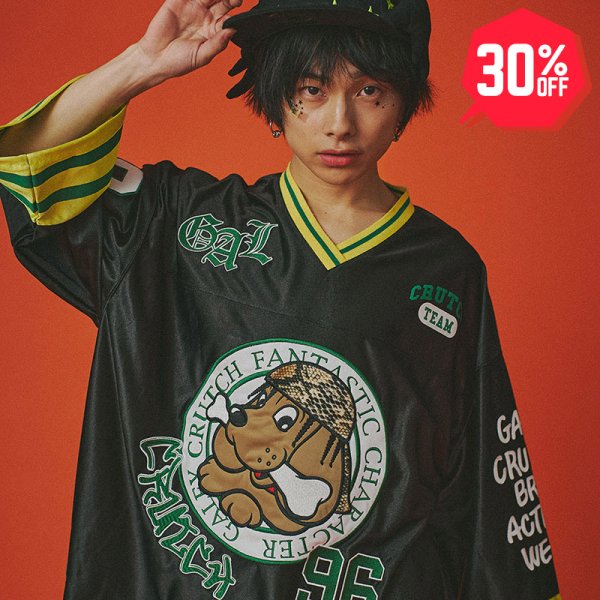 画像1: 【30%OFF】GALFY(ガルフィー) “ウェッサイホッケーシャツ” (1)