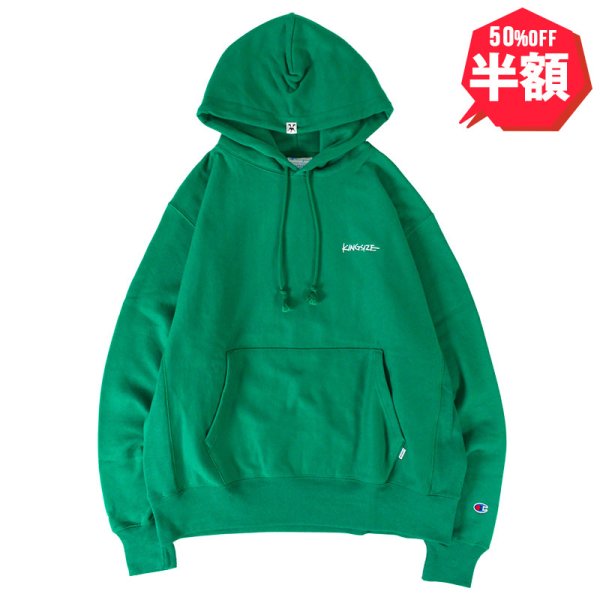 画像1: 【半額】KINGSIZE（キングサイズ）“HiGE HOOD SWEAT” (1)