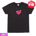 画像1: 【半額】[レディース] KINGSIZE（キングサイズ）“HEART WOMEN'S TEE” (1)