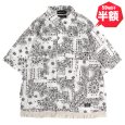 画像1: 【半額】【ラストMのみ】KINGSIZE（キングサイズ）“PAISLEY S/S SHIRTS” (1)