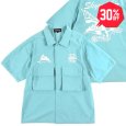 画像1: 【30%OFF】【ラストMのみ】KINGSIZE（キングサイズ）“x RYO the SKYWALKER COLLABO FATIGUE SHIRTS” (1)