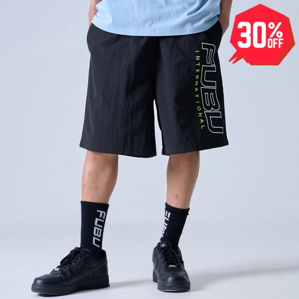 画像1: 【30%OFF】FUBU（フブ） “NYLON SHORT PANTS” (1)