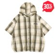 画像1: 【30%OFF】PeeTee. (ピーティー) “CHECKERD SMOCK HOOD” (1)