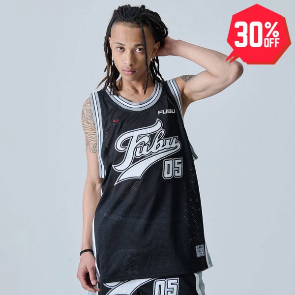 画像1: 【30%OFF】FUBU（フブ） “BASCKETBALL SHIRT/バスケットボールシャツ” (1)