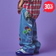 画像1: 【30%OFF】GALFY(ガルフィー) “チャカパッチデニム2” (1)