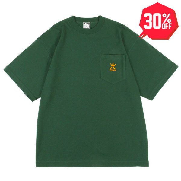 画像1: 【30%OFF】【ラストXXLのみ】KINGSIZE（キングサイズ）“LOGO POCKET TEE” (1)