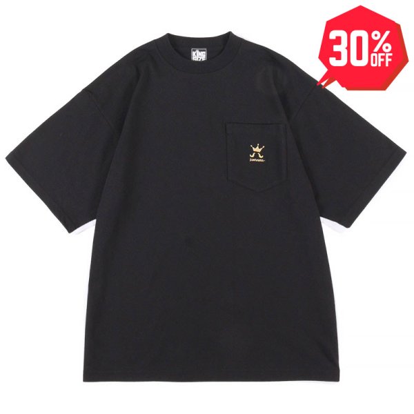 画像1: 【30%OFF】KINGSIZE（キングサイズ）“LOGO POCKET TEE” (1)