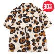 画像1: 【30%OFF】PeeTee. (ピーティー) “PAINT LEOPARD SHIRT” (1)