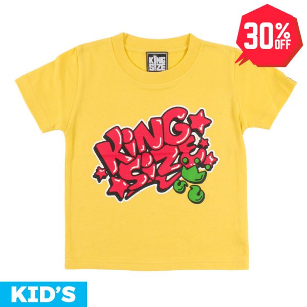 画像1: 【30%OFF】[子供服] KINGSIZE（キングサイズ）“POP STAR KIDS TEE” (1)