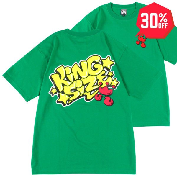 画像1: 【30%OFF】KINGSIZE（キングサイズ）“POP STAR TEE” (1)
