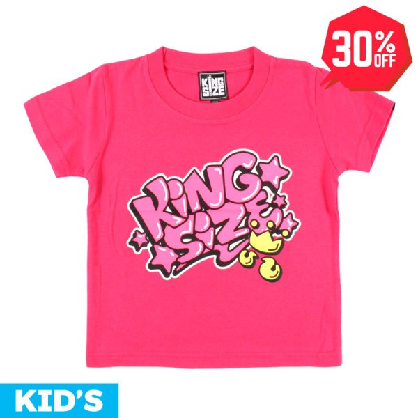画像1: 【30%OFF】【ラスト110のみ】[子供服] KINGSIZE（キングサイズ）“POP STAR KIDS TEE” (1)