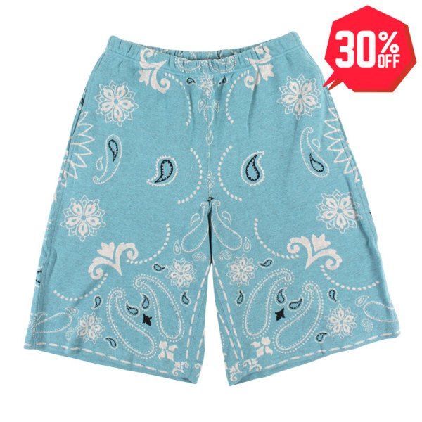 画像1: 【30%OFF】PeeTee. (ピーティー) “BANDANA JQD SHORTS” (1)