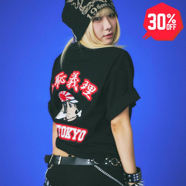 画像1: 【30%OFF】GALFY(ガルフィー) “仏恥義理Tee” (1)