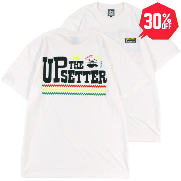 画像1: 【30%OFF】KINGSIZE（キングサイズ）“UP SETTER TEE” (1)