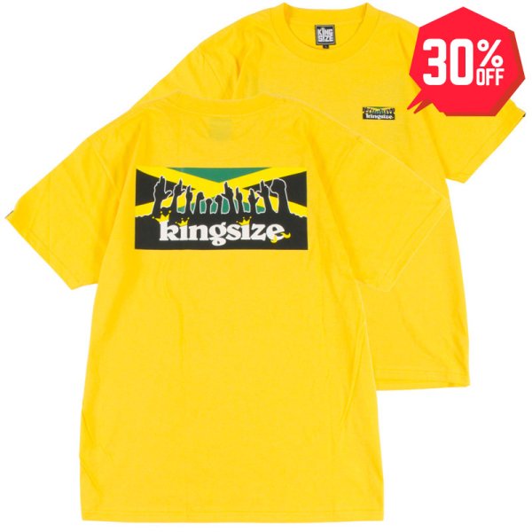 画像1: 【30%OFF】KINGSIZE（キングサイズ）“JAMAICAN MOB TEE” (1)