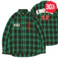 画像1: 【30%OFF】KINGSIZE（キングサイズ）“ONE & ONLY CHECK SHIRT” (1)
