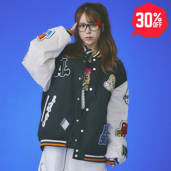 画像1: 【30%OFF】GALFY(ガルフィー) “復活わんわん大学ジャケット” (1)