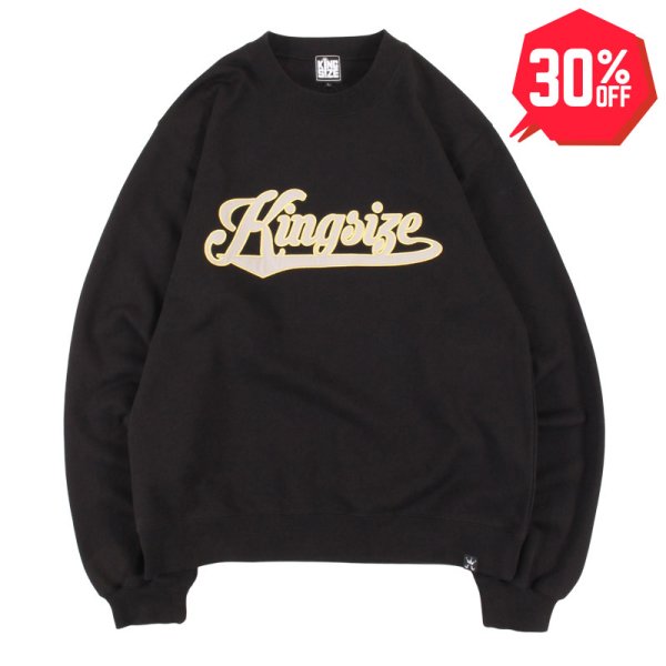 画像1: 【30%OFF】KINGSIZE（キングサイズ）“LEAGUE CREW SWEAT” (1)