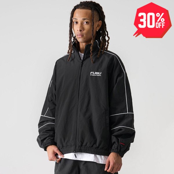 画像1: 【30%OFF】FUBU（フブ） “NYLON TRACK JACKET/ナイロントラックジャケット” (1)