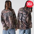 画像1: 【30%OFF】FUBU（フブ） “REAL TREE HOCKEY SHIRT/リアルツリーホッケーシャツ” (1)