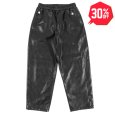 画像1: 【30%OFF】FUBU（フブ） “FAUX LEATHER TRACK PANTS” (1)
