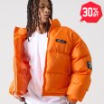 画像1: 【30%OFF】FUBU（フブ） “SHORT NYLON TWILL PUFFER JACKET” (1)