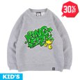 画像1: 【30%OFF】[子供服] KINGSIZE（キングサイズ）“POP STAR KIDS CREW SWEAT” (1)