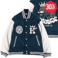 画像1: 【30%OFF】KINGSIZE（キングサイズ）“DUB KING STADIUM JACKET” (1)