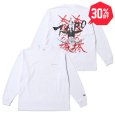 画像1: 【30%OFF】NEWERA（ニューエラ）“長袖 オーバーサイズド コットン Tシャツ TARO OKAMOTO 岡本太郎 太陽の塔 ホワイト” (1)