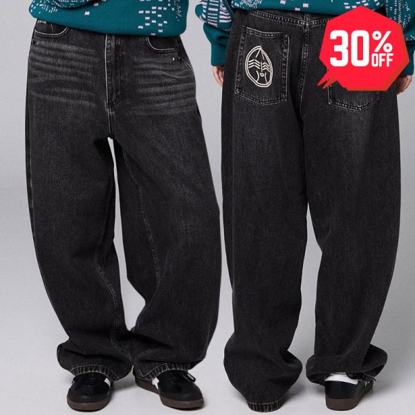 画像1: 【30%OFF】GRIMEY / GRMY (グライミー) “ROYAL PAW BIG BOY DENIM PANTS” (1)