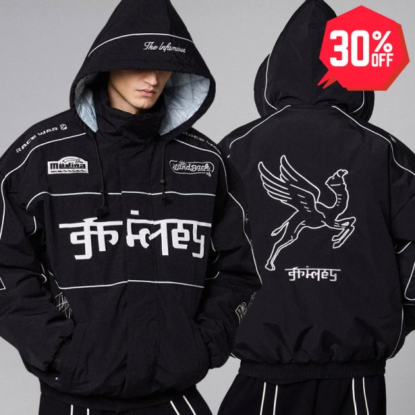 画像1: 【30%OFF】GRIMEY / GRMY (グライミー) “RACE WAR PULLOVER JACKET” (1)