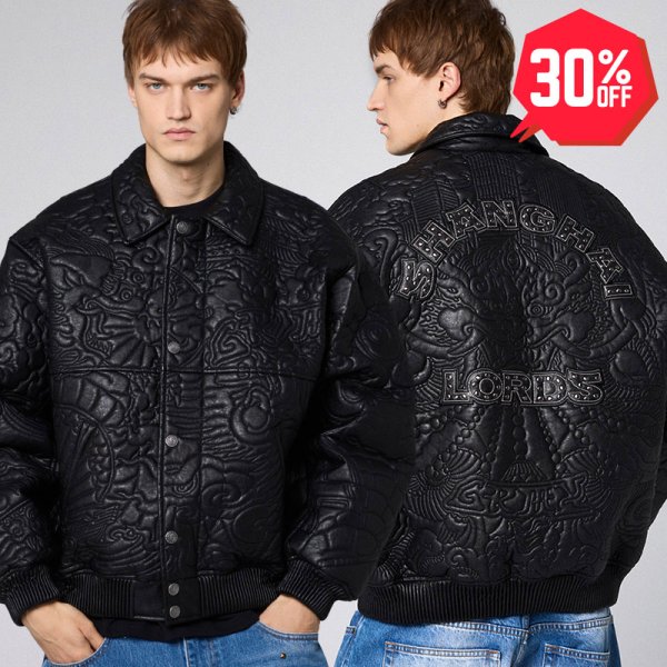 画像1: 【30%OFF】GRIMEY / GRMY (グライミー) “SAMPANS PU LEATHER JACKET” (1)