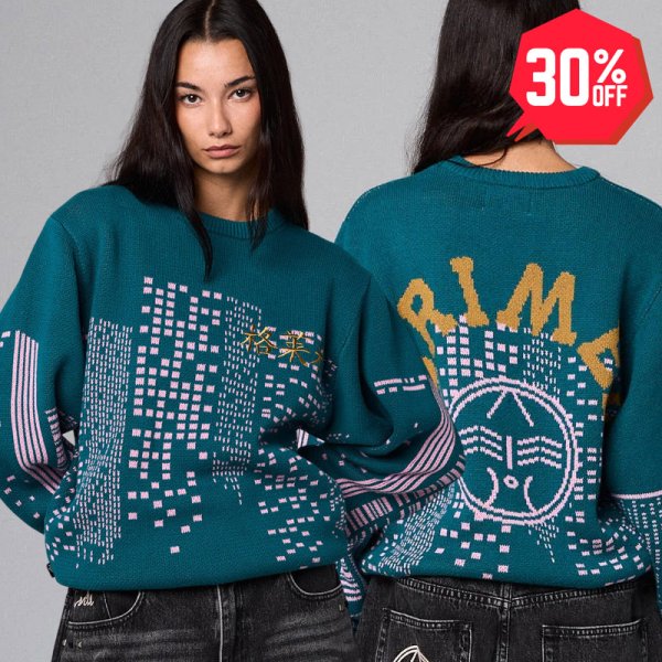 画像1: 【30%OFF】GRIMEY / GRMY (グライミー) “ROYAL POW KNIT SWEATER” (1)