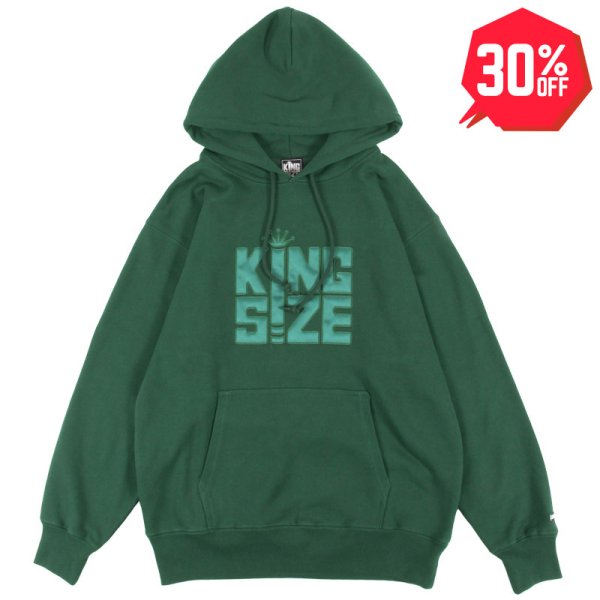 画像1: 【30%OFF】KINGSIZE（キングサイズ）“BLUNT HOOD SWEAT” (1)