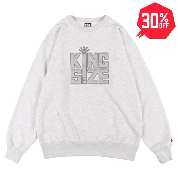 画像1: 【30%OFF】KINGSIZE（キングサイズ）“BLUNT CREW SWEAT” (1)