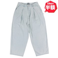 画像1: 【半額】【ラストXLのみ】KINGSIZE（キングサイズ）“TACK BAGGY DENIM PANTS” (1)