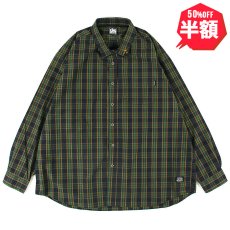 画像1: 【半額】KINGSIZE（キングサイズ）“SNAP CHECK L/S SHIRT” (1)