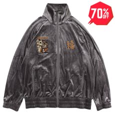 画像1: 【70%OFF】BUDS（バッズ）“MANEKIDARUMA VELOR TRACK JACKET” (1)