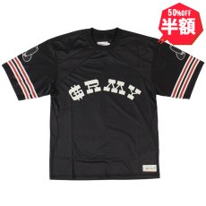 画像1: 【半額】GRIMEY / GRMY (グライミー) “LONE HAND MESH FOOTBALL JERSEY” (1)