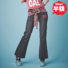 画像1: 【半額】CANDY GALFY(キャンディーガルフィー) “GALローライズフレアデニム” (1)