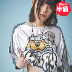 画像1: 【半額】【ラスト大型犬（XL）のみ】GALFY(ガルフィー) “病みに争いしサイバーTシャツ” (1)
