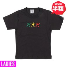 画像1: 【半額】[レディース] KINGSIZE（キングサイズ）“THREE KING CROPPED WOMEN'S TEE” (1)